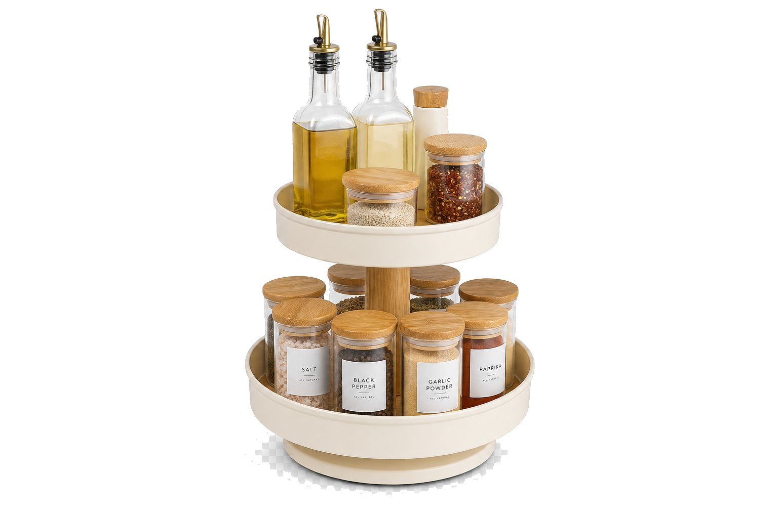360° Rotating Condiment Carousel