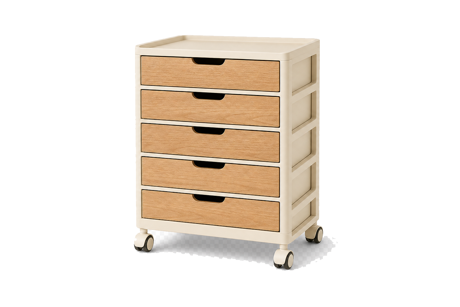 6-Drawer Rolling Storage Cabinet
