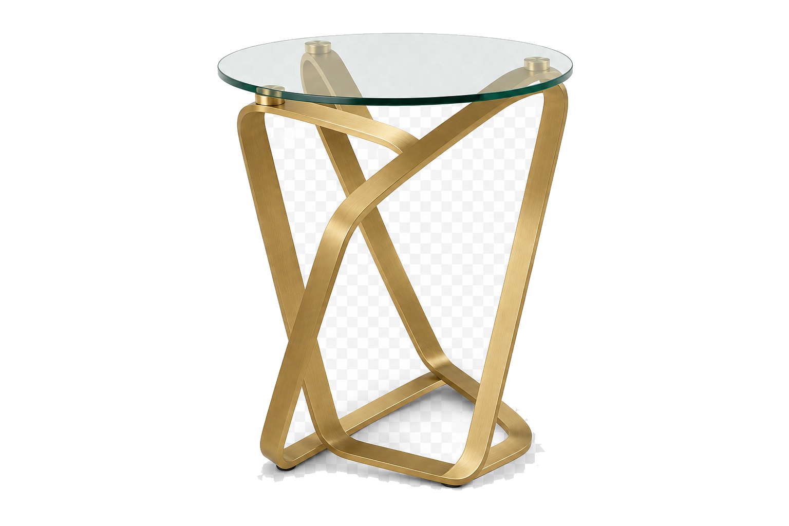 Loop-Frame Accent Side Table