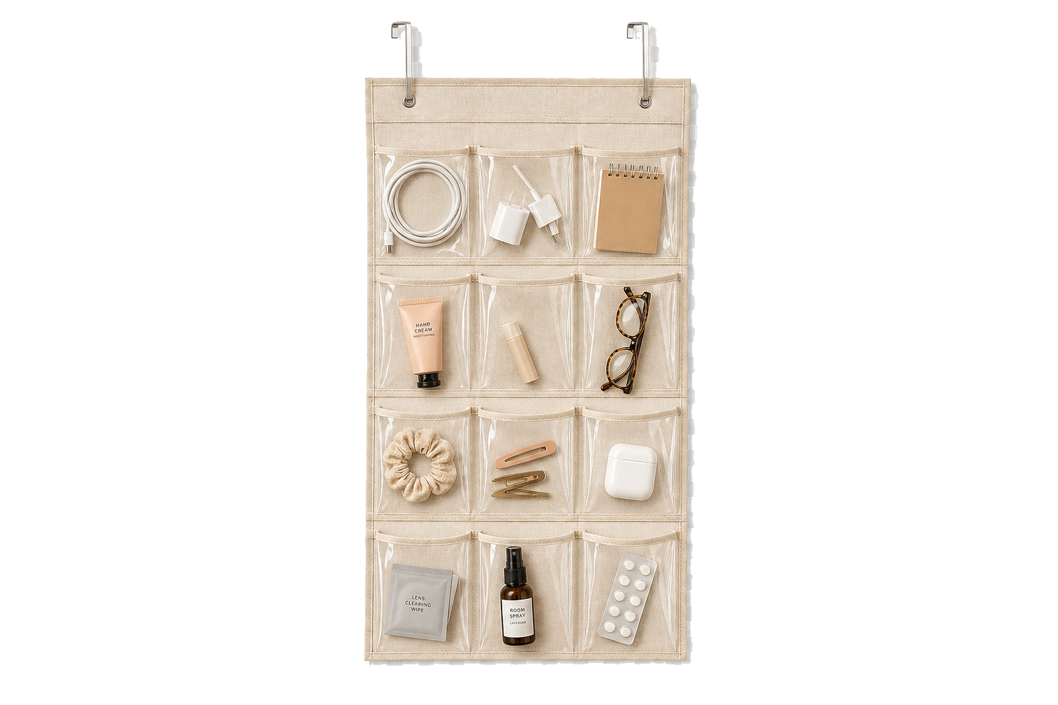 Over-Door Hanging Organizer Pockets